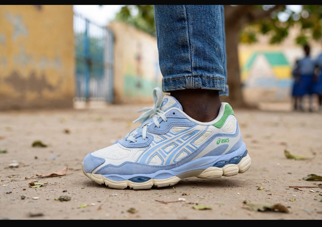 Basket training Gel bleu ciel - Adulte (41-46)