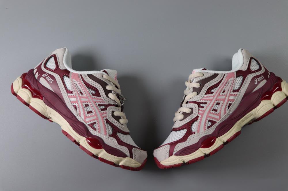 Basket training Gel bordeaux rose - Adulte (41-46)