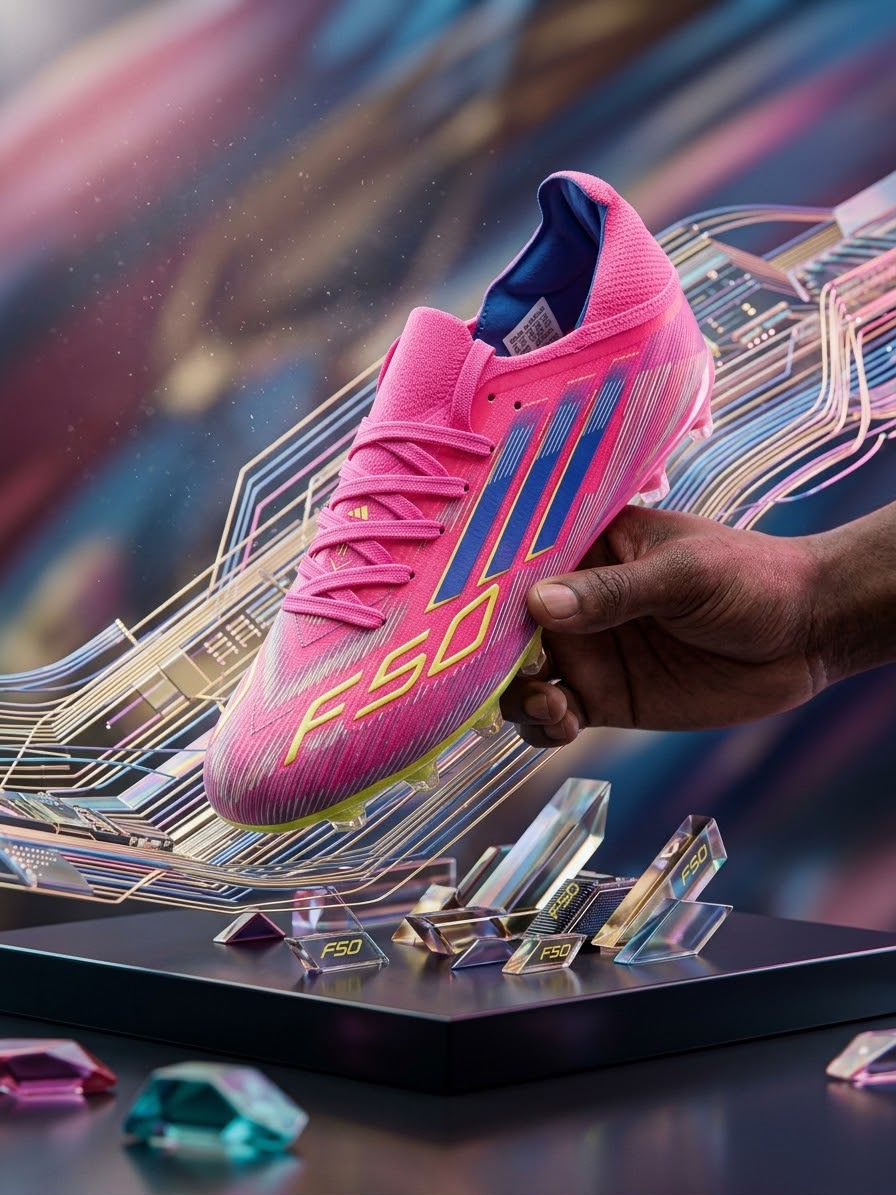 Crampons de football rose - Adulte (41-46)